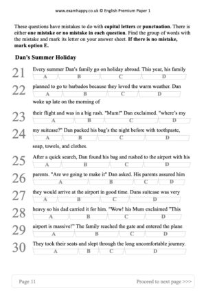 English Example 3
